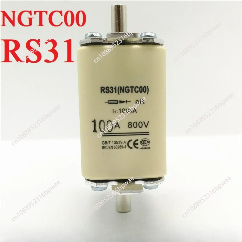 

MRO fuse RS31 NGTC00 690V 200A160A125A100A80A63A50A40A32（5PCS）