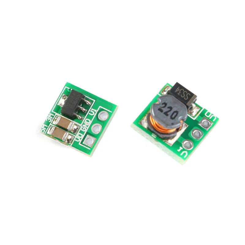 2PCS 0.9-5V To 5V DC-DC Step Up Power Supply Module Voltage Boost Converter Board 1.5V 1.8V 2.5V 3V 3.3V 3.7V 4.2V To 5V