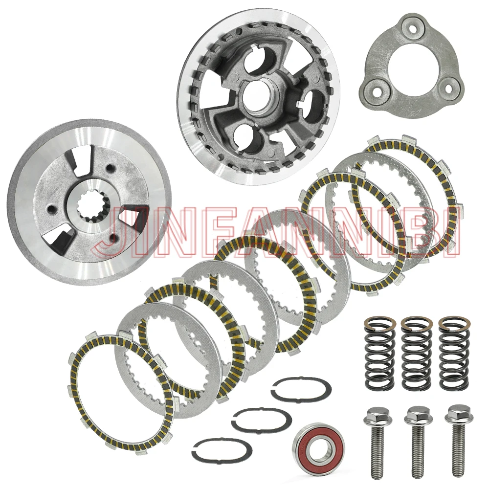 

Clutch Center Inner Hub & Outer Pressure Plate Gasket Kit for Kawasaki Ninja 400