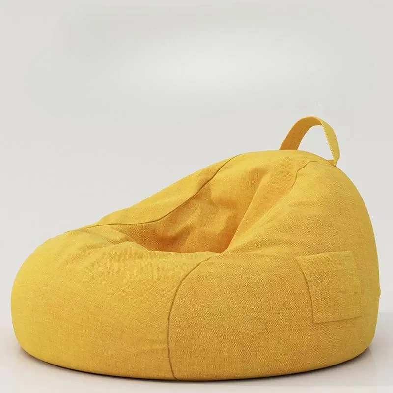 Sofás Bean Bag de Lujo, Sillón Reclinable Simple, Sofás Bean Bag Acolchados para Sala de Estar, Relleno para Puff, Muebles de Hotel