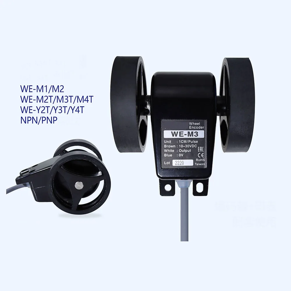 Dual Output Industrial Automation Measuring Wheel Wheel Encoder High-Speed Rotary Length Sensor