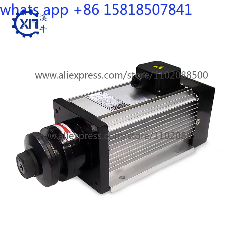 Motor 2-stage saw blade grinding wheel cutting aluminum low-speed three-phase 380v spindle without frequency converter