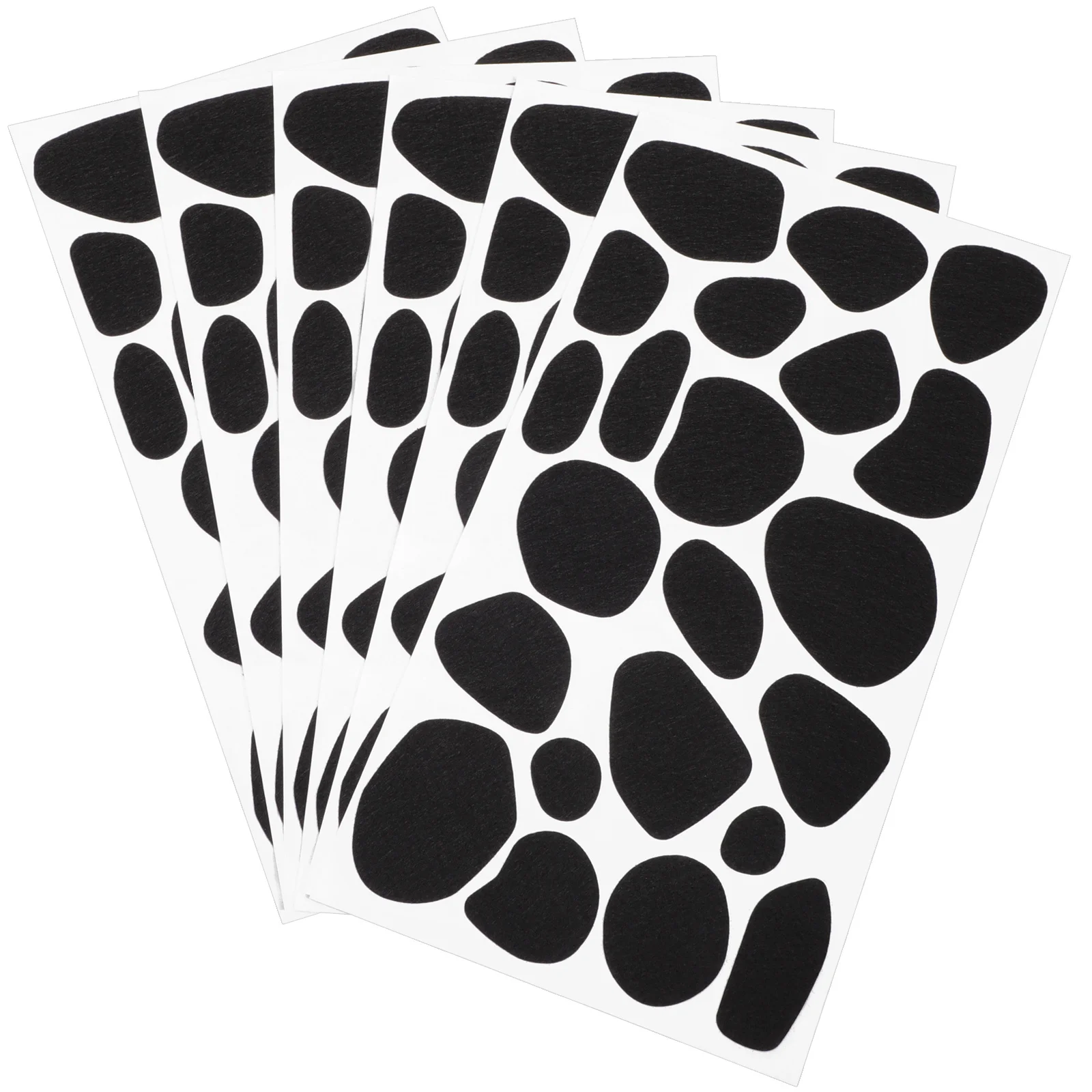 

6 Sheets Multi-Purpose Felt Gaskets DIY Clothing Craft Material for Festival Ornaments Decor Home Creative Projects