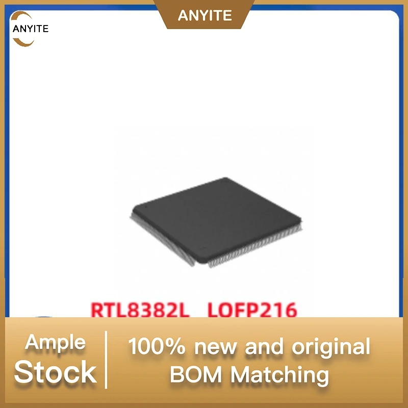 

2 шт./лот, НОВЫЕ RTL8382L LQFP216