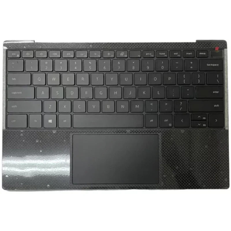 Imagem -02 - Teclado do Portátil Tampa Superior Versão em Inglês dos Eua Novo Original Xps 13 9300 9310 Case do