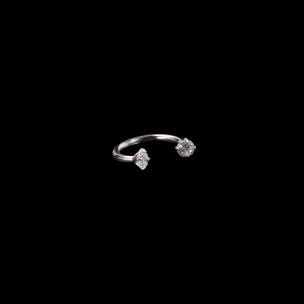 New Hot Stainless Steel Piercing Septo Popular Helix Captive Hoop Ring Jewelry Septum Cartilage Eyebrow Ear