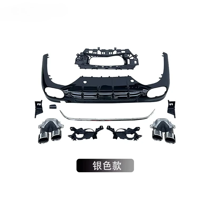 

For C-class 24-25 W214 Upgrade E53 Diffuser with Exhaust Pipe