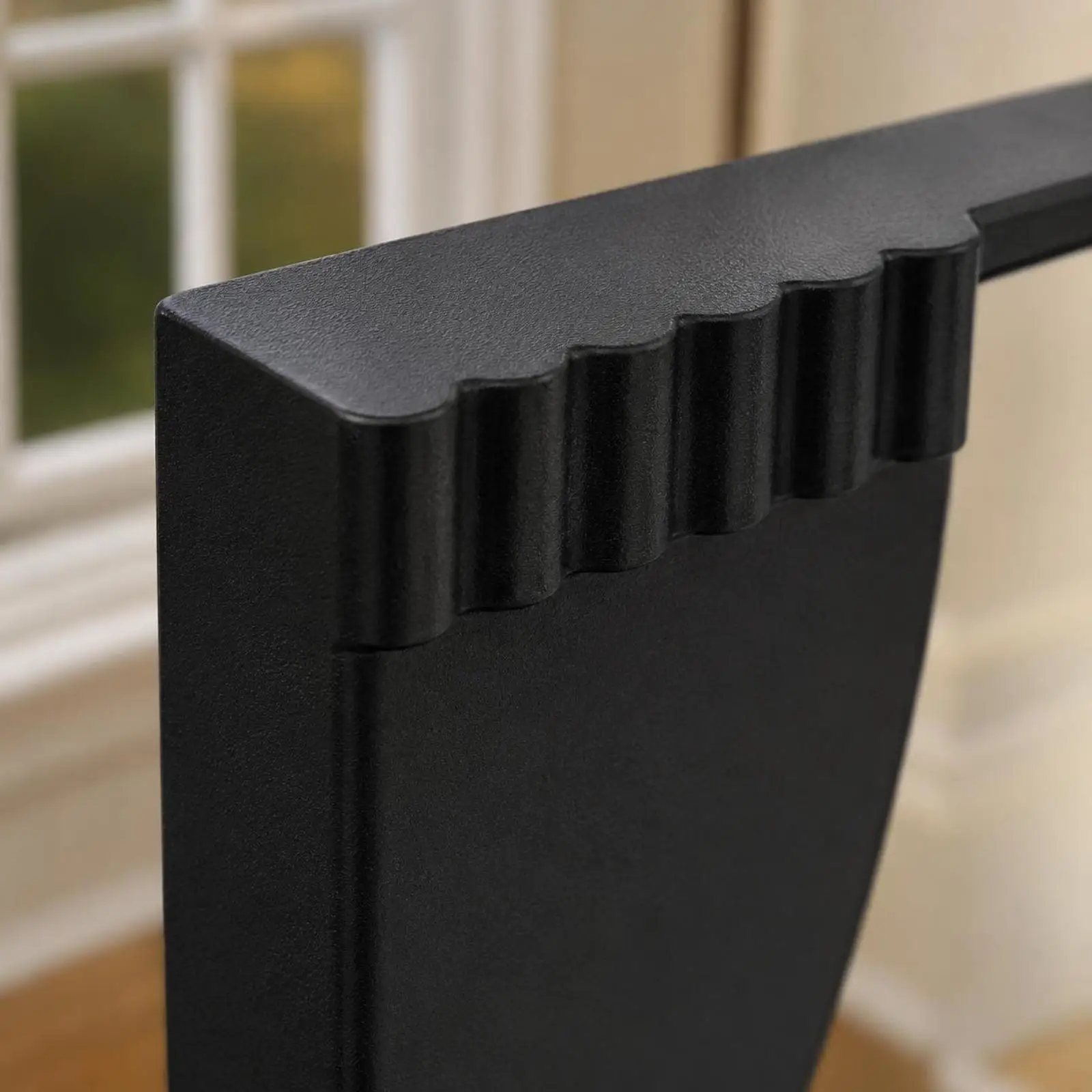 Dollhouse Window Curtain Model Miniature Curtain Display Matte Finish Freestanding Window Frame