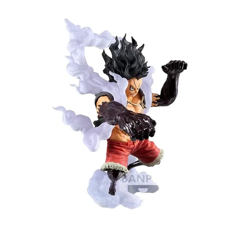 Une pièce périphérique Bandai Banpresto Original véritable KOA singe D Luffy quatre niveaux serpent humain rebondissant figurines d'action humaine