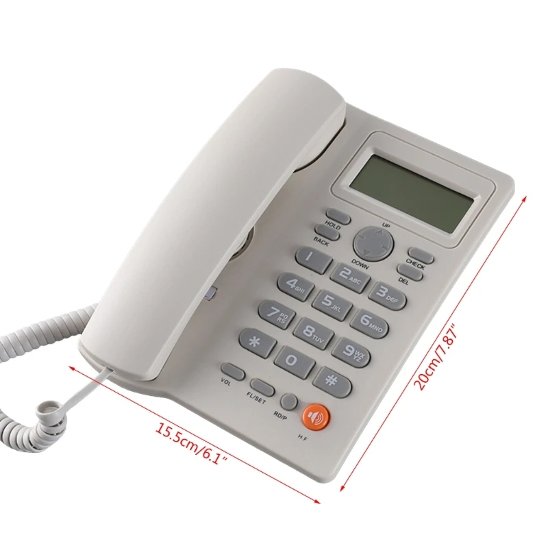 896F Big Button Landline Phones with Caller Identification for Front Desk Home Hotel