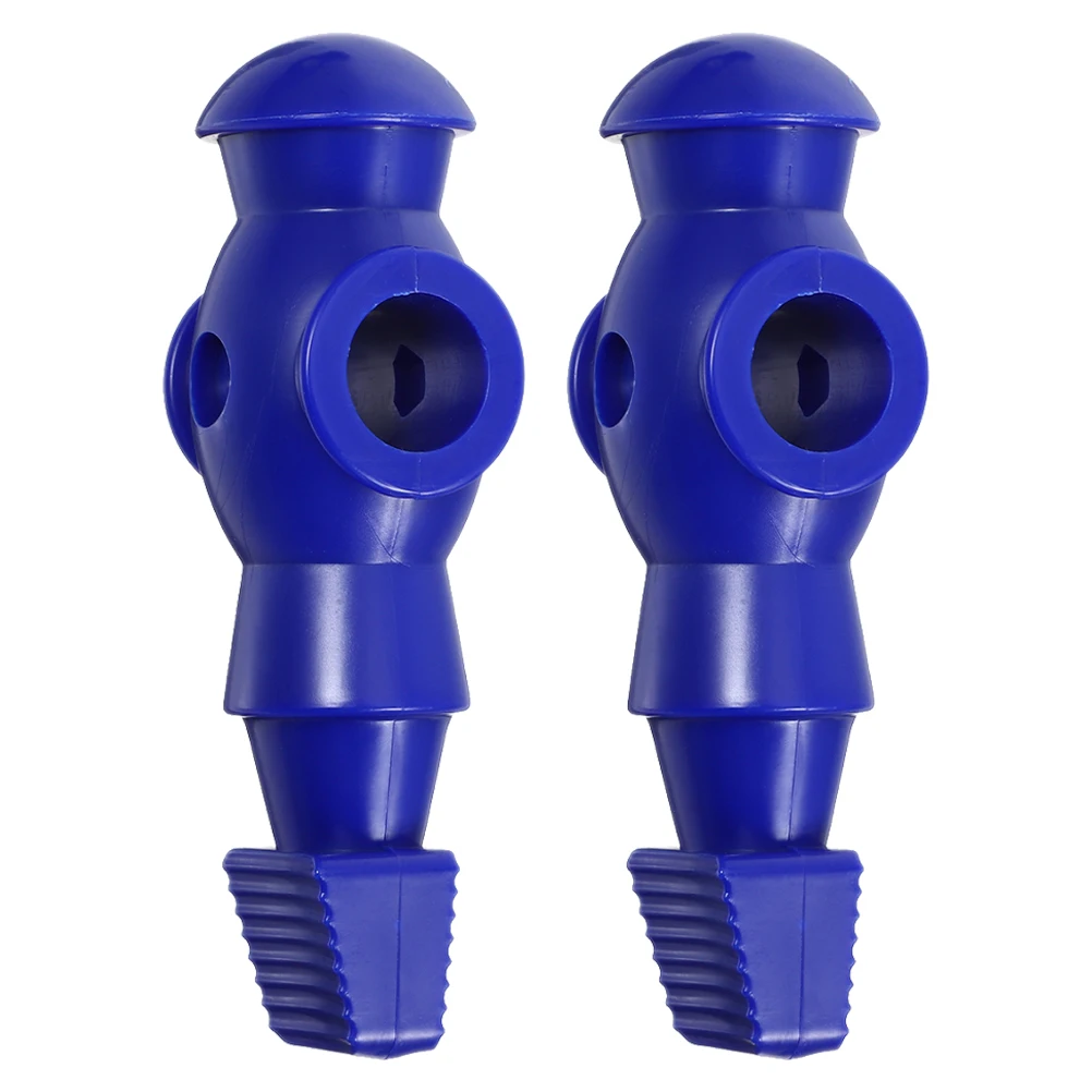 

2 Pcs Replacement Soccer Foosball Men Red Men Smooth Gameplay Durable Soccer Game Player Design Family Fun