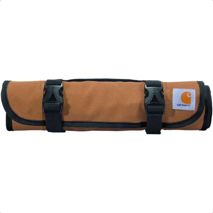 Borsa in rotolo per l'organizzazione degli attrezzi durevole e resistente all'acqua con 18 tasche