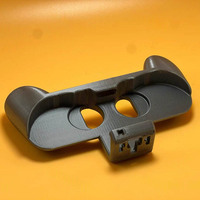 For 8BitDo SN30/SF30 - 3D Printed Controller Grip Handle Black for Retro Gamepad