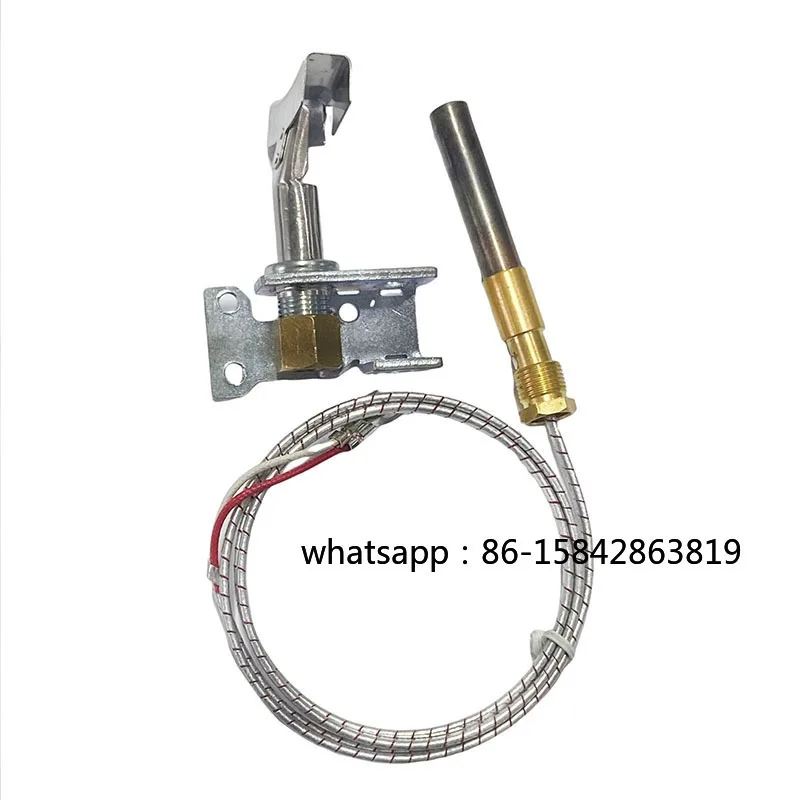 Gas Propane Orifice Burner 750mv Thermopile Assembly for Fireplace Fryer Gas Oven Pilot Light - Home Heating & Cooling