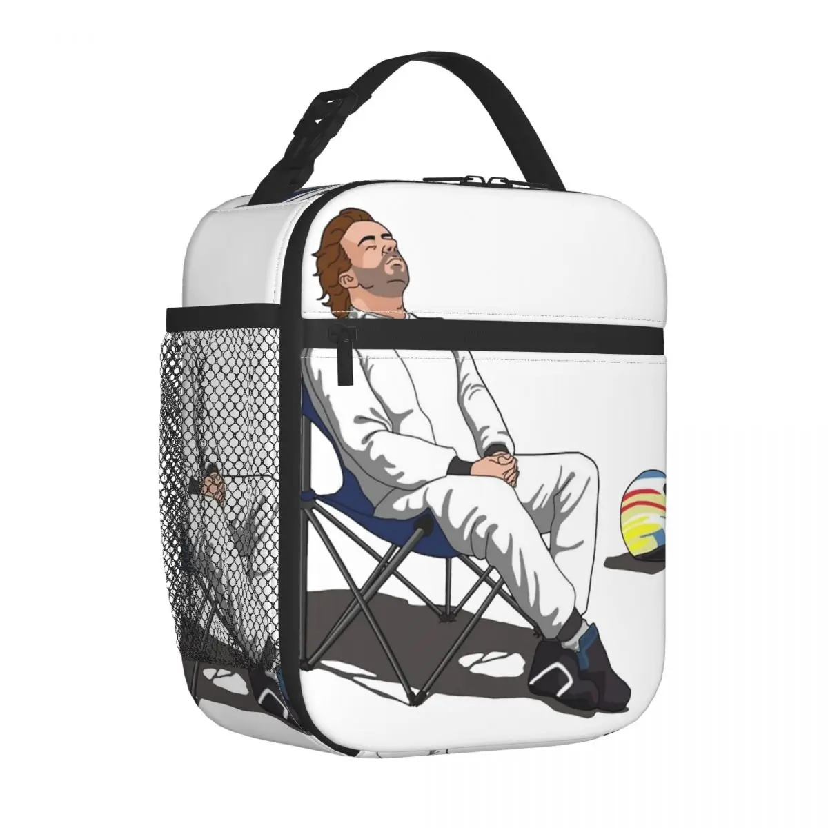 فرناندو ألونسو 14 سباق اسبانيا حقيبة الغداء مانعة للتسرب حاوية الغداء حقيبة حرارية حمل علب الاغذية كلية السفر الغذاء حقائب اليد