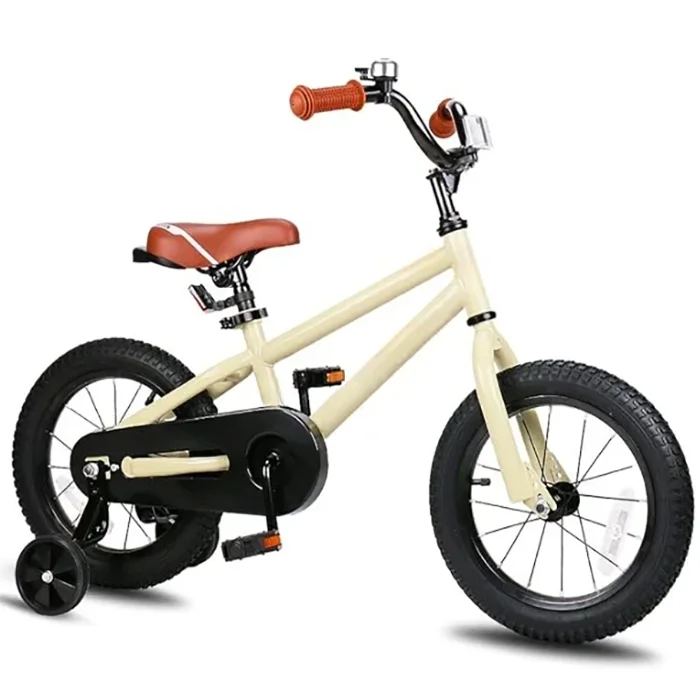 Steel Kids Bike For Ages 2-9 Years Old Boys Girls 12-18 Inch Road Bike Single Speed Hard Frame Training Wheels Carbon Wheels