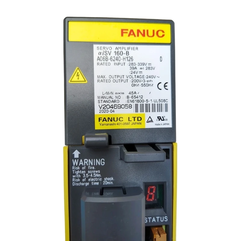 

Сервоусилитель Fanuc A06B-6240-H126, проверен, исправен, быстрая доставка