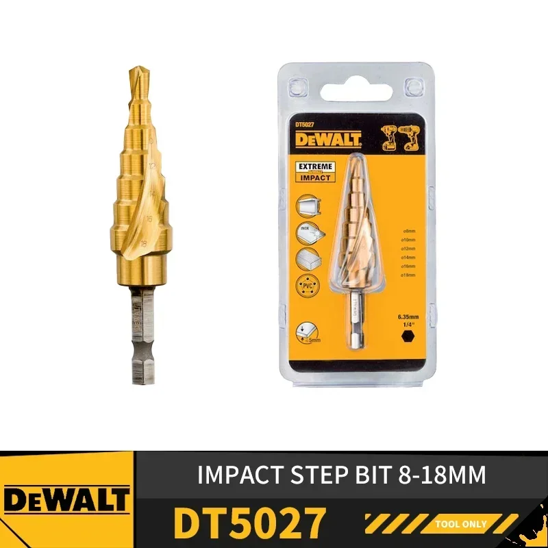 DEWALT Impact Step Bit DT5026 DT5027 DT5030 DT5031 Power Tool Accessories