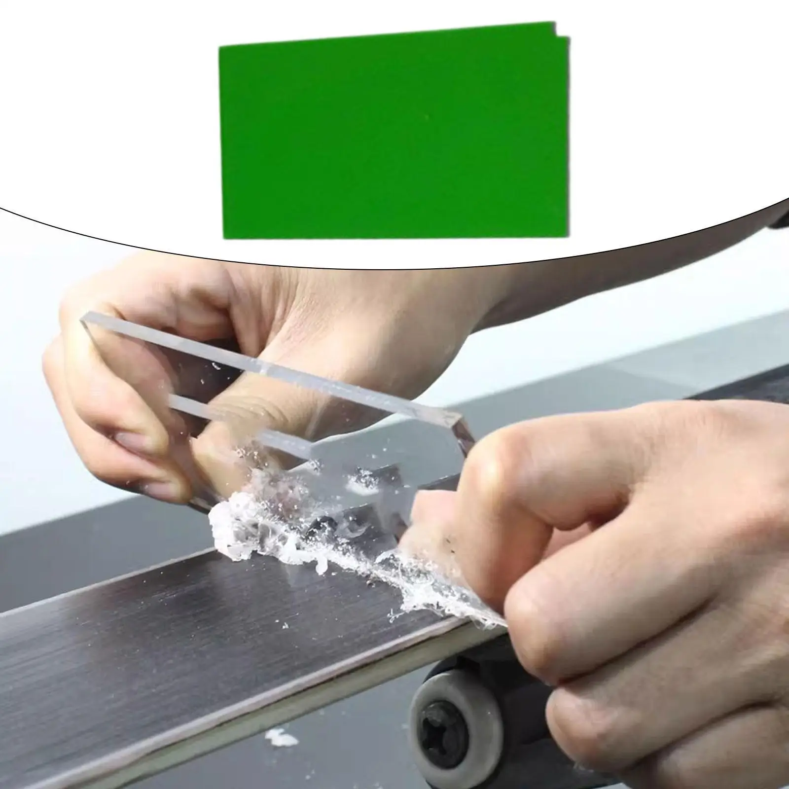 Ski Wax Remover Maintenance Tool Portable Acrylic Snowboard Wax Removal Tool for