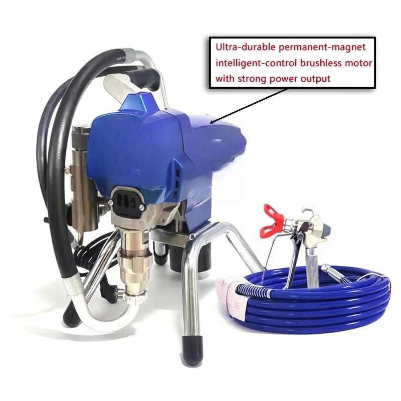 

Многофункциональный электрический безвоздушный распылитель HVLP 2200 Вт, 3,2 л/мин, 220 В, 695 Вт с полным комплектом аксессуаров для декоративных работ
