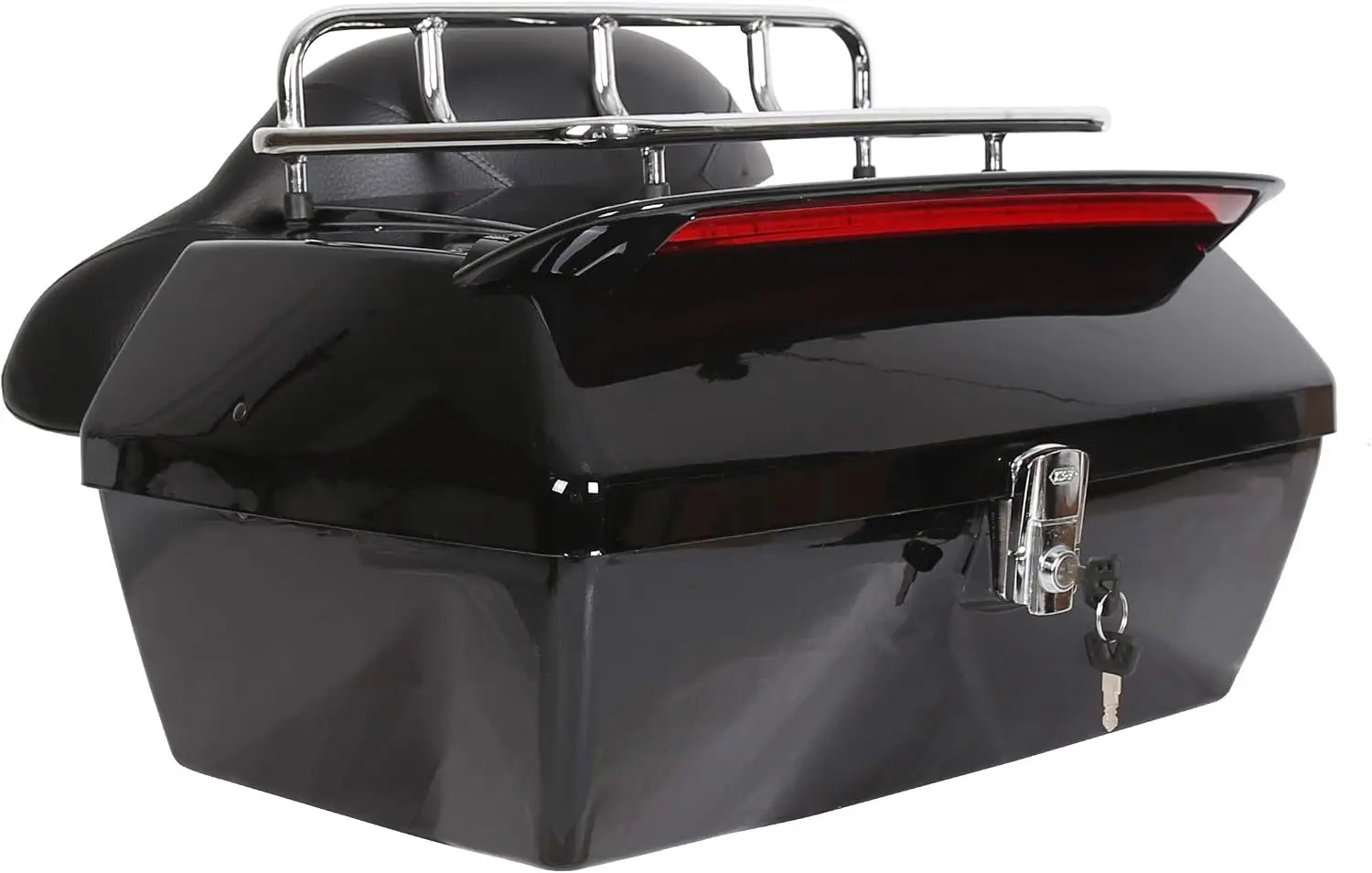 Motorcycle Luggage Trunk Tail Box Compatible with Cruiser