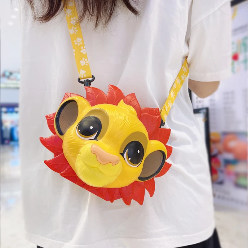 

New The King Lion Simba Popcorn Bucket Desktop Storage Bucket Decorations Storage Bucket Souvenir Birthday Gift