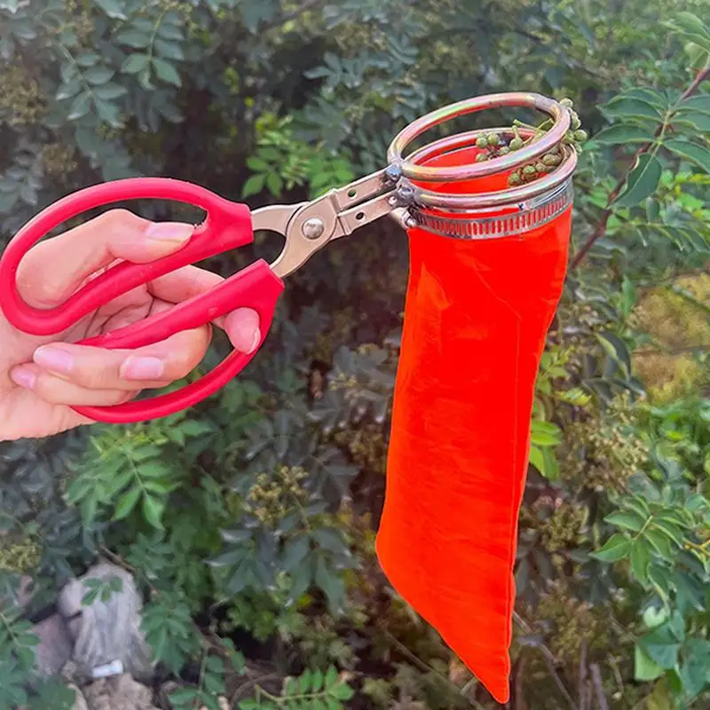 

Fruit Picker Tool Lightweight Stainless Steel Fruit Picker Labor-Saving Multi-Function Picking Scissors For Efficient Harvesting