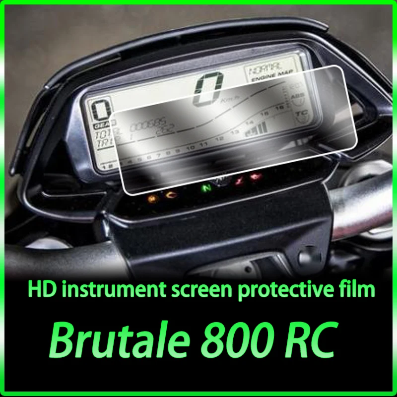 Applicable to Augusta Brutale 800 RC high-definition instrument film Wear resistant and scratch resistant transparent screen rep