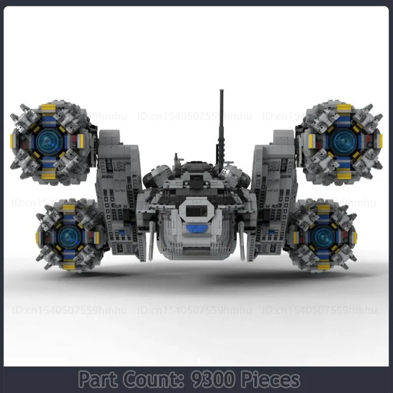 

Строительные блоки Space MOC UCSS масштаб 1:250, космический корабль, технология, кирпичи, сделай сам, сборка, научная игрушка, креативная коллекция, подарок