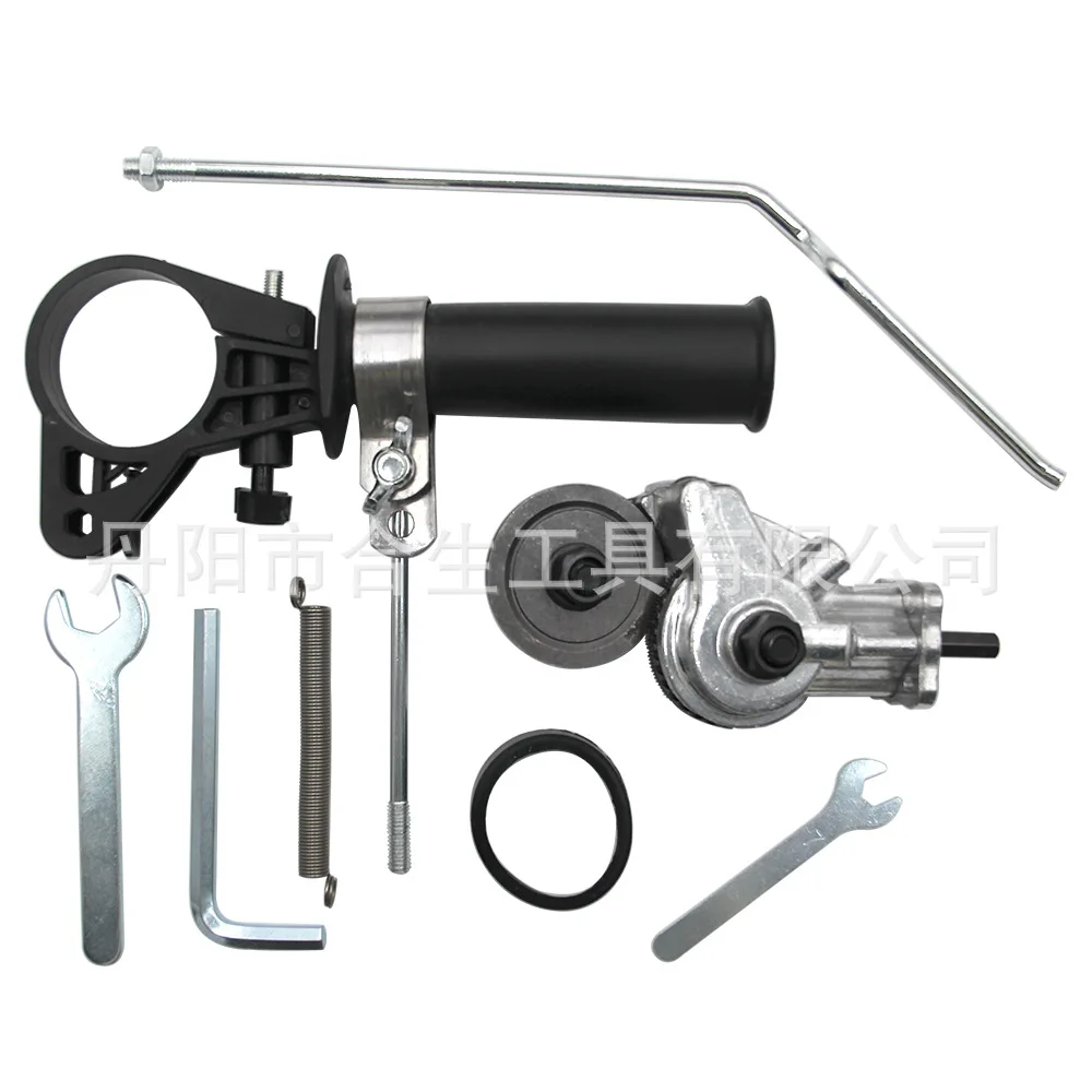 Multi-functional hand electric drill to change iron plate cutter tool accessories
