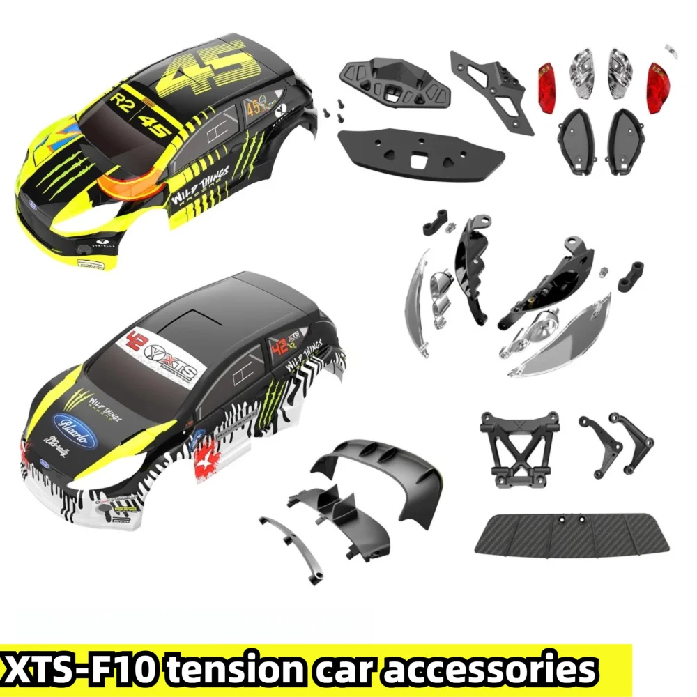 

XTS-F10 раллийные автомобильные аксессуары cts-F10 радиоуправляемая наклейка на корпус автомобиля имитационная часть хвостовой зажим противоударная световая группа
