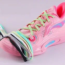 1 Pair Colorful Shoelaces For Sneakers Flat Shoe Laces Elastic The choice of sports enthusiasts Men And Women Tennis Shoes Lace