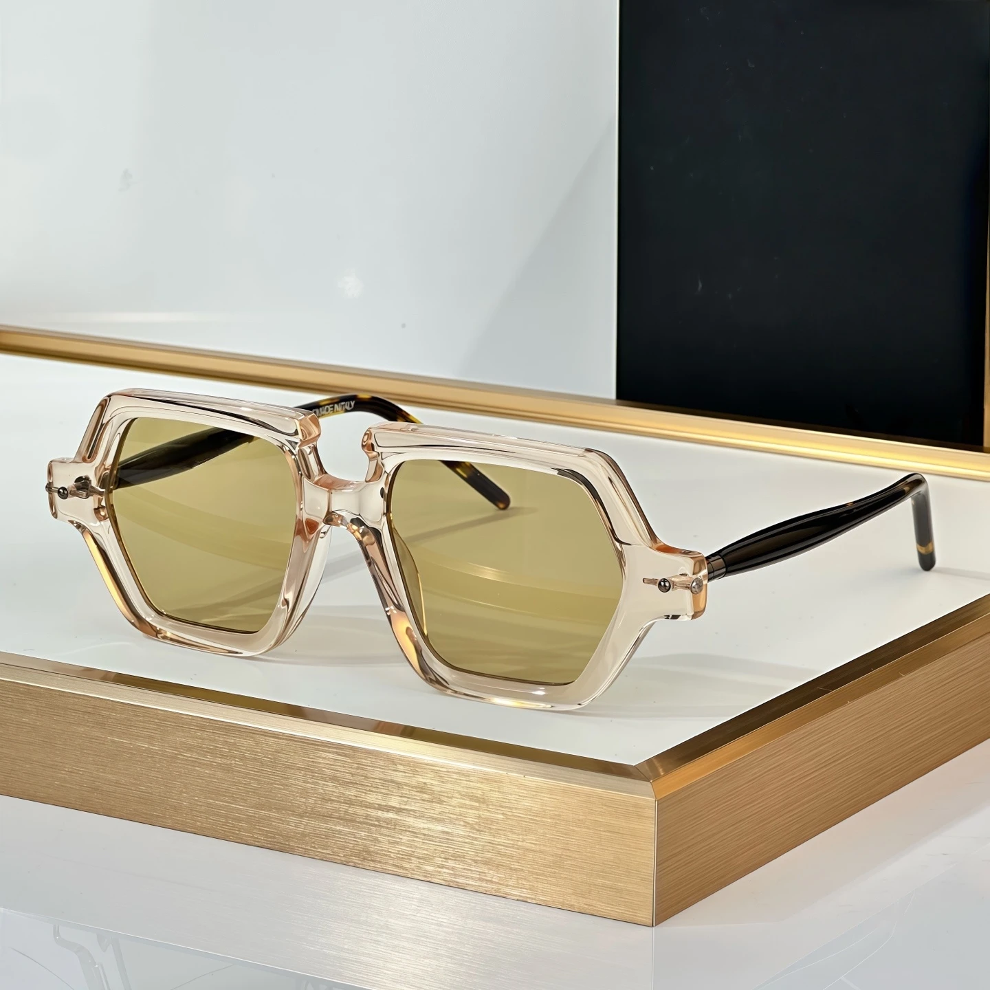 

KUB Maske P19 Luxury Special Shape Men's sunglasses Fashion gafas de sol mujer UV400 Retro Vintage Acetate Female Sunglasses