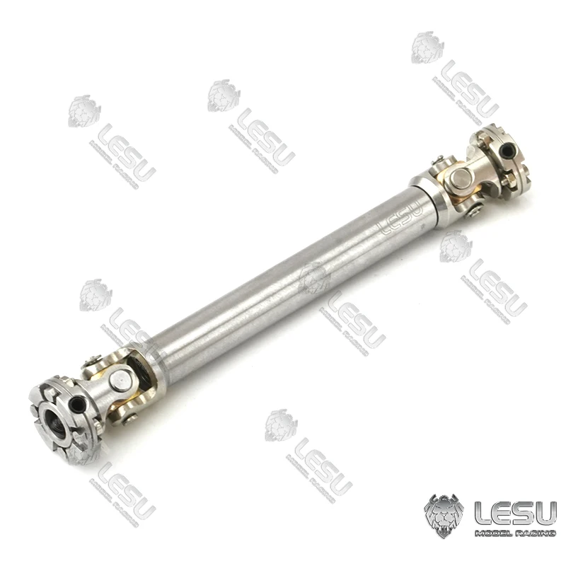 LESU Metal 81-111MM Flange CVD Drive Shaft for TAMIYA Scania Benz VOLVO 1/14 RC Tractor Truck Hydraulic Tipper Dumper Toys