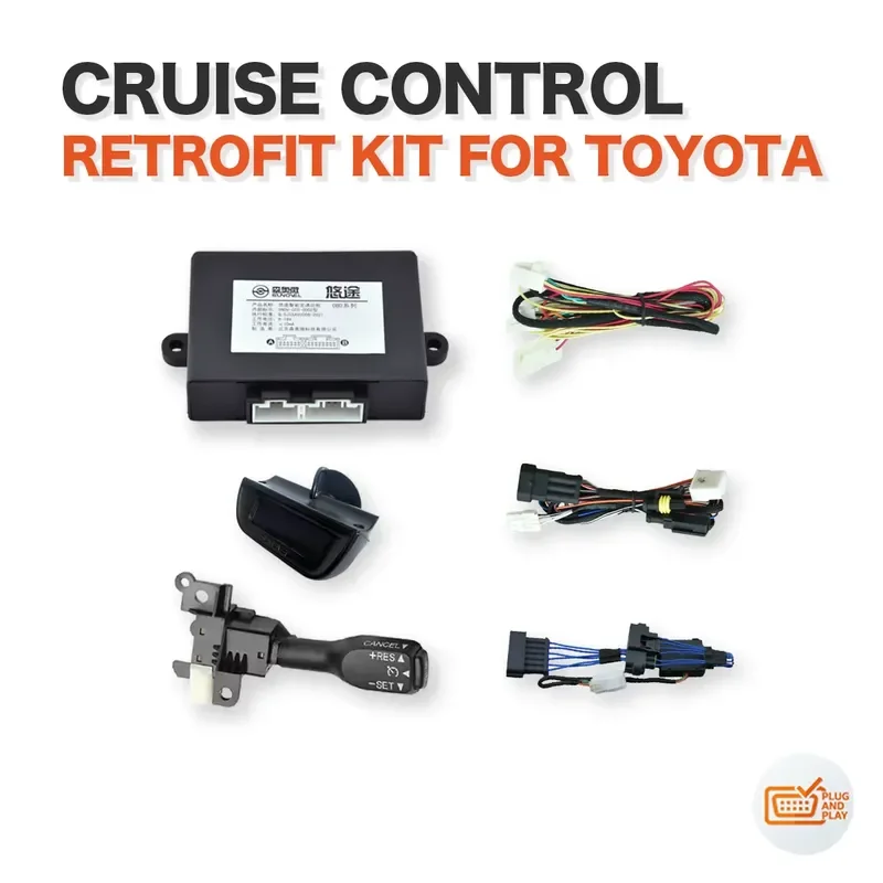 YOUTOO Heads-up Display Cruise Control Kit for 08TOYOTA Prado Hiace Fortuner INNOVA Plug-and-Play Throttle Accelerator