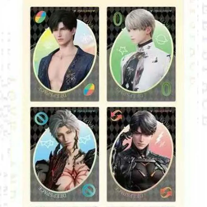 ความรักและ Deepspace ขายส่งคอลเลกชันการ์ด Boster Box Wave 2 Kazhimeng ลักษณะสูงชายพระเจ้าการ์ดเกมกระดาน