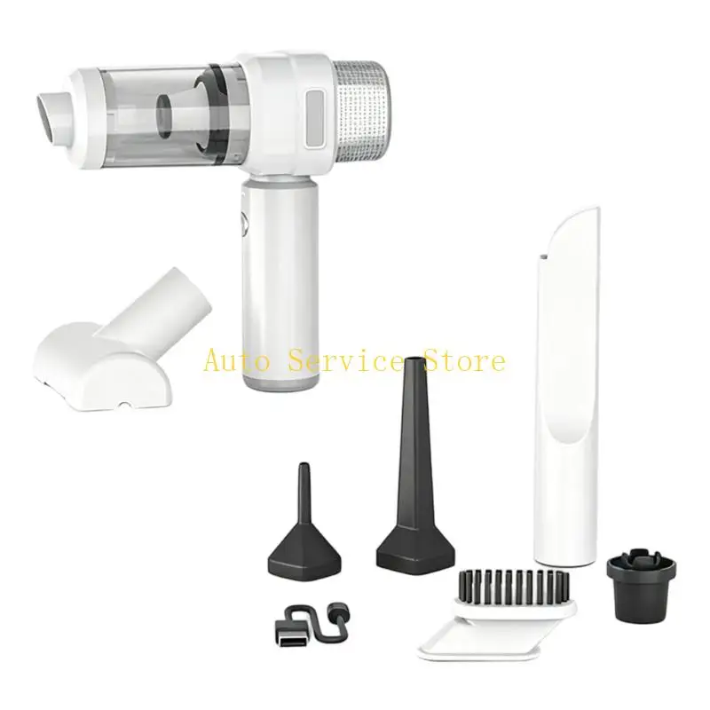 462A Strong Suction Handheld Vacuum Cleaner Small Cordless Device for Car & Home