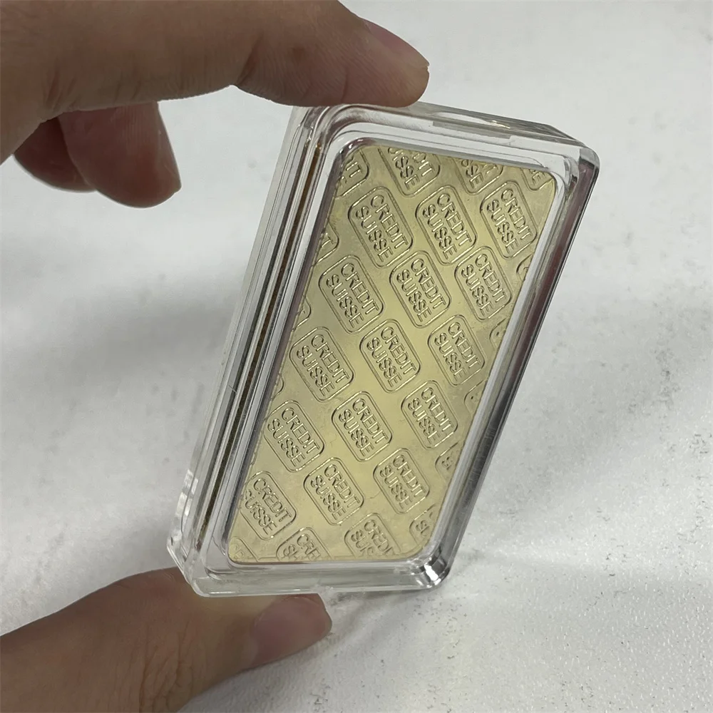 الجملة حار بيع تصميم 10 أوقية الدولار الأمريكي السبائك 24 كيلو الذهب بار العملة المعدنية الأمريكية القضبان الذهبية USD هدايا تذكارية #3