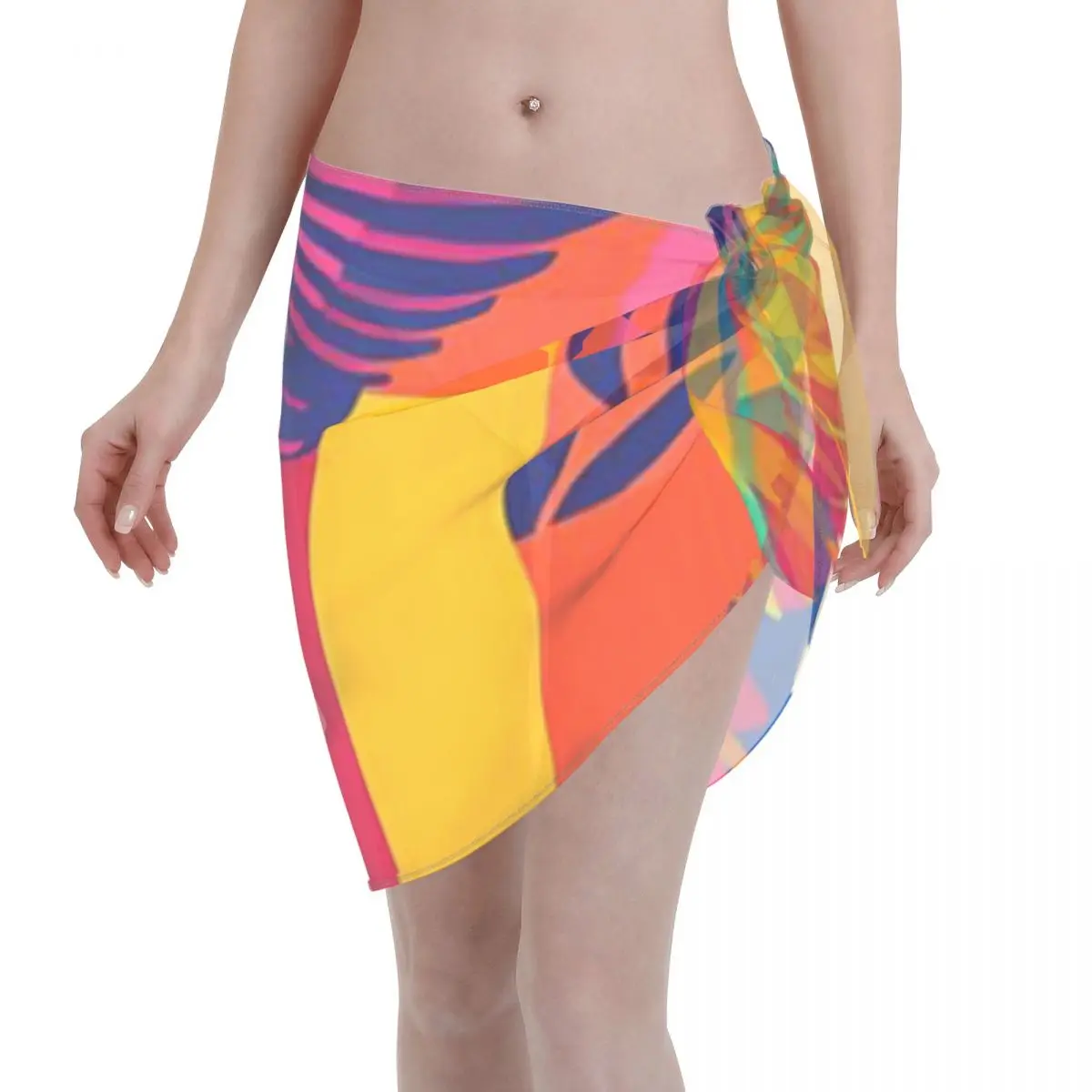 

Promotion Vibrant Phoenix Abstract Art Women's Beach Wrap SkirtBeach Fitness Workout Beach Bathing Wrap