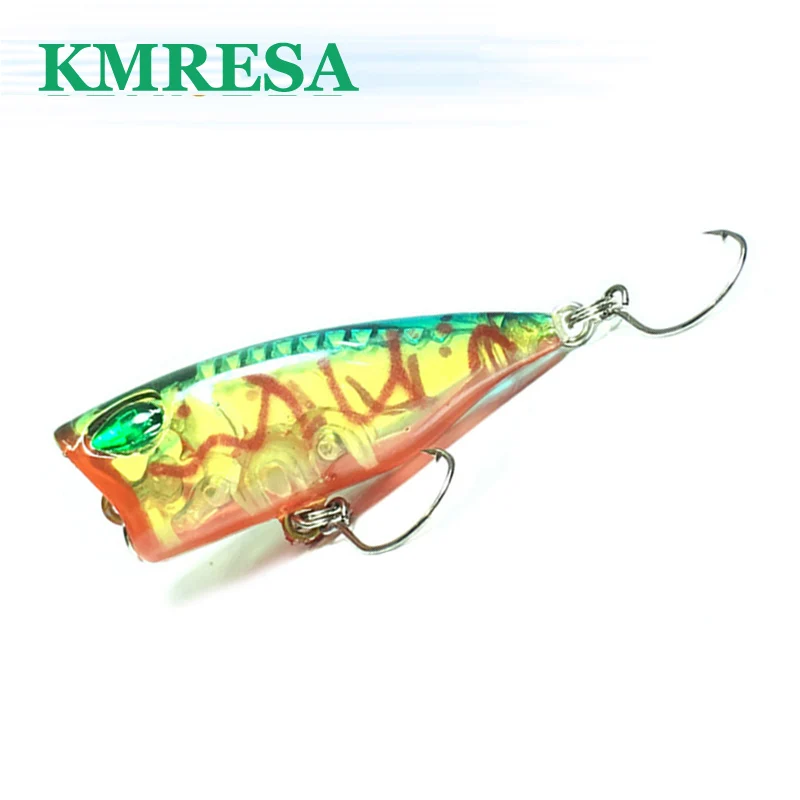 1pcs 4cm 3g mini Popper hard bait minnow fishing lure Crankbait Wobbler Tackle Isca poper Floating Top Water pike lures