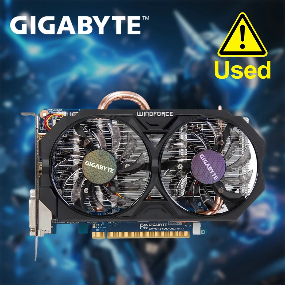 Placa Gráfica GIGABYTE GeForce GTX 750 Ti 2GB GDDR5 PCI Express 3.0