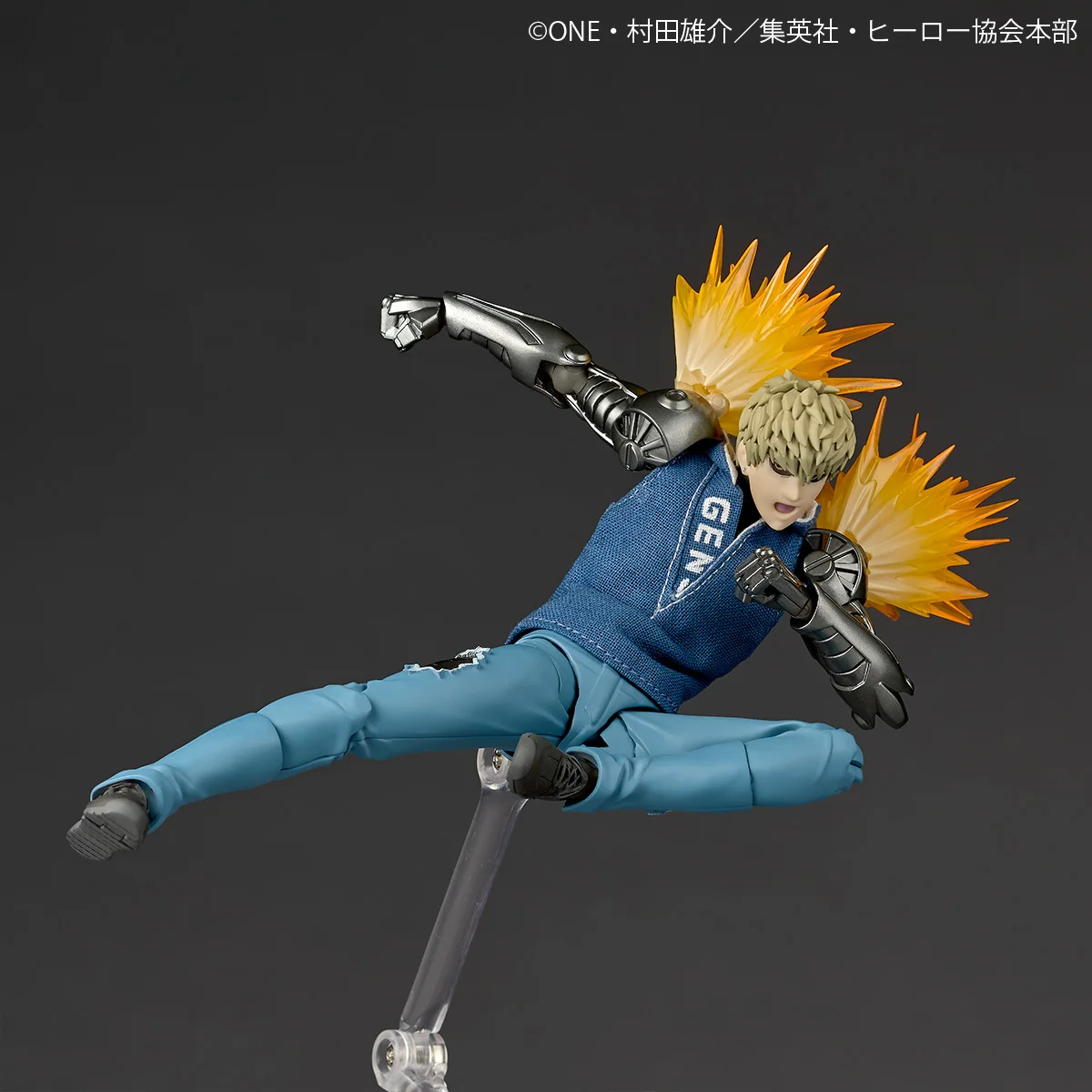 متوفر في المخزون ألعاب نموذج متحركة Kaiyodo Genos Revoltech مذهلة YAMAGUCHI ONE PUNCH-MAN Originate