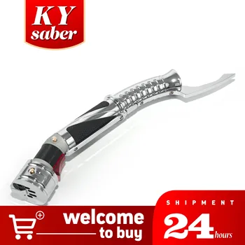 X-Saber Dooku-sable de luz Neopixel Proffie 2,2, oscilación suave sensible, Metal, duelo pesado, píxeles RGB, juguetes, juego de Cosplay, accesorio de película