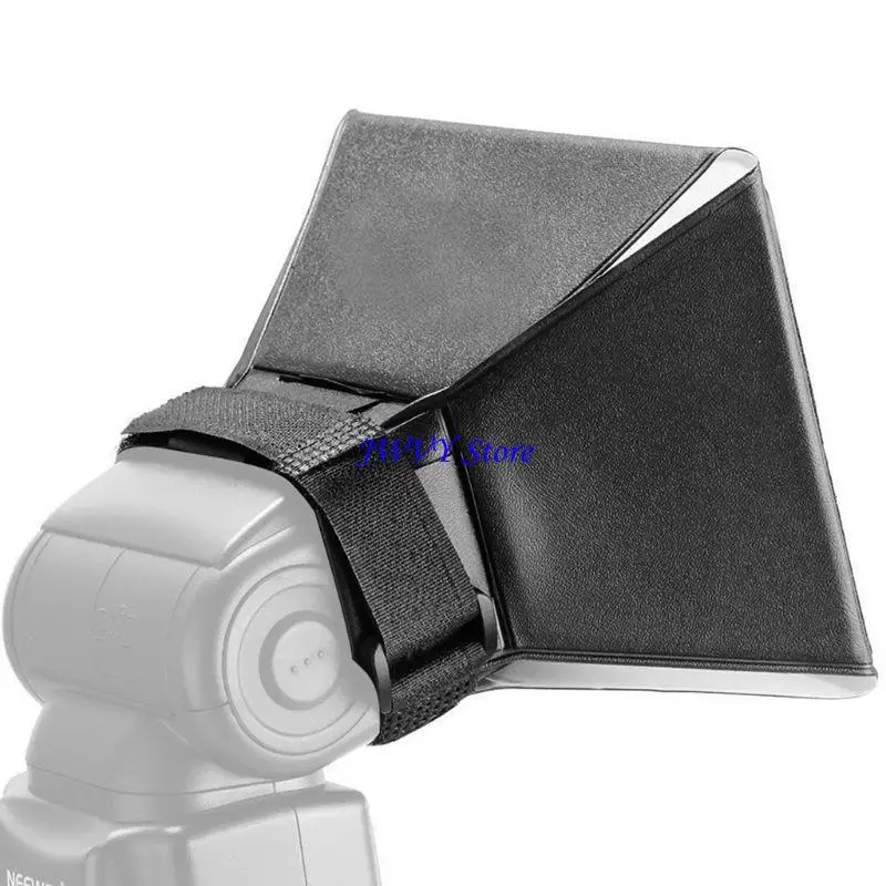 573A 범용 접이식 플래시 소프트 박스 디퓨저 카메라 사진 스피드 라이트 소프트 박스 키트