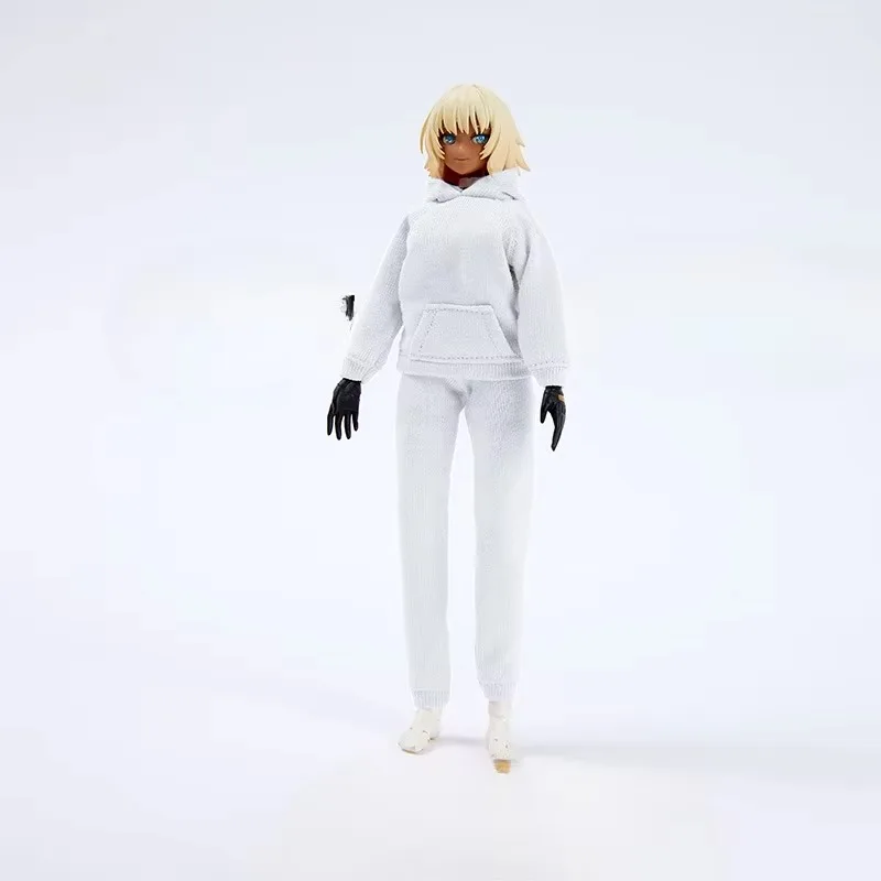 5 色 1/12 スケール固体パーカートップパンツセット兵士服モデル 6 インチアクションフィギュアモデルおもちゃ