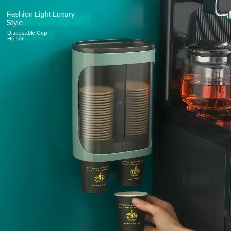 

Water Dispenser Storage Paper Cup Holder Paper Cup Holder Storage Rack Cup Taker Automatic Dropper