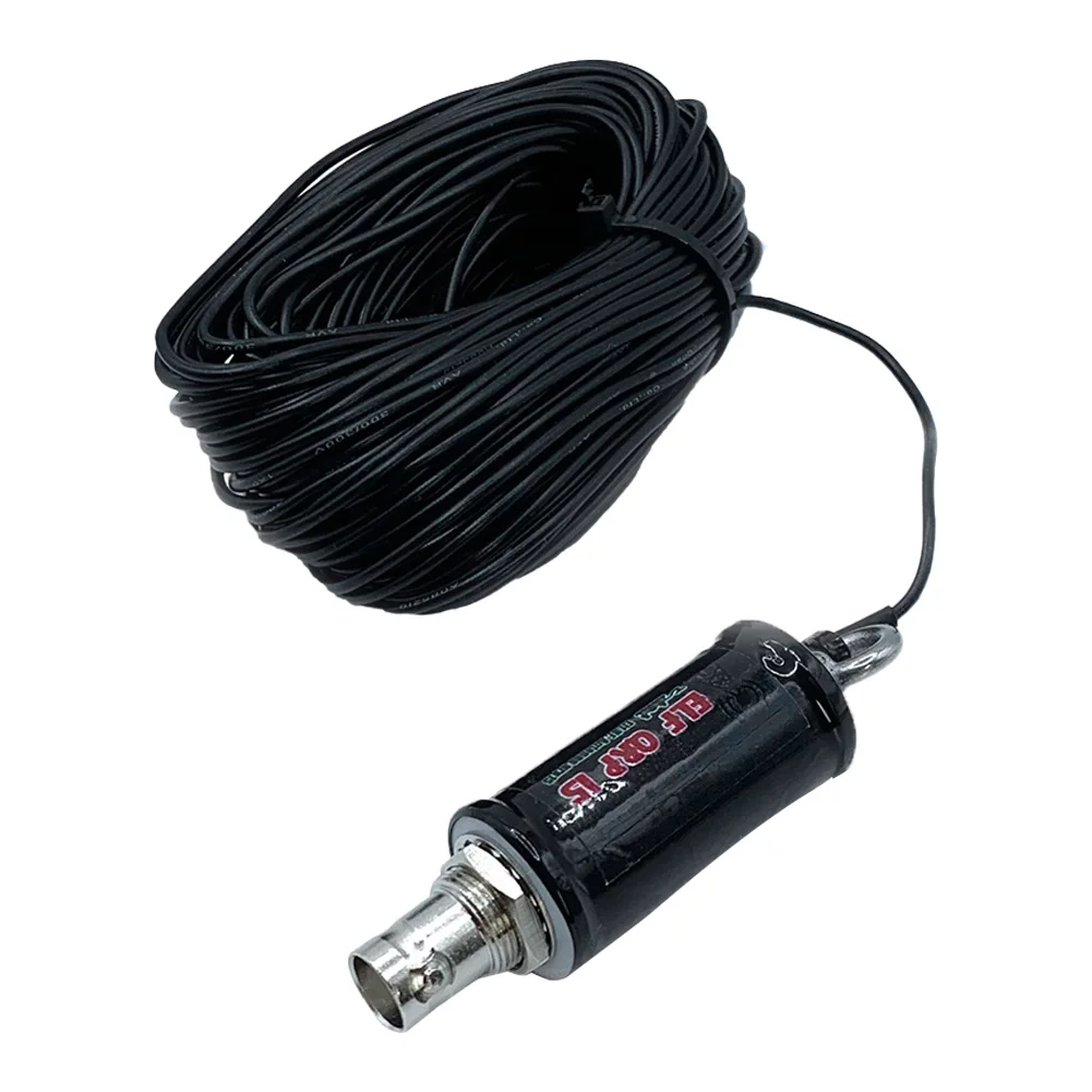 QRP15 1-30MHz แบบพกพา Mini ELF HF เสาอากาศ 50ohms เสาอากาศ HF แบบพกพาเสาอากาศคลื่นสั้นสนับสนุน 40 M/20 M/15 M/10 M ส่ง