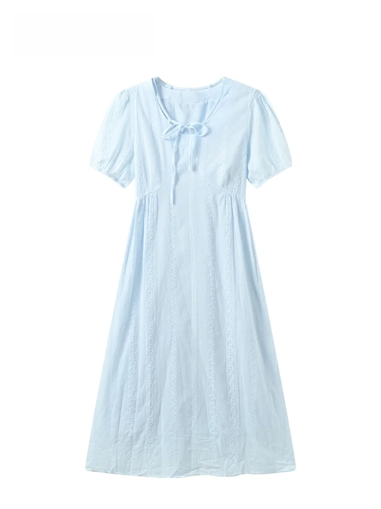 

Женская повседневная летняя юбка Sweet Sle больших размеров Dr ort Sve round Ne, ширина оulder, подходящее платье принцессы трапециевидной формы