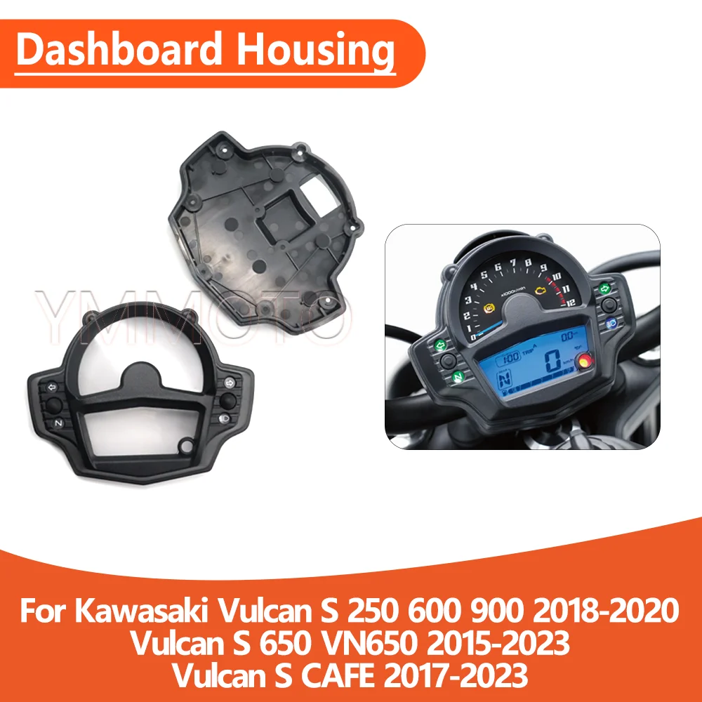 

Speedometer Dashboard Cover For Kawasaki Vulcan S 250 600 900 650 VN650 CAFE 2015-2023 Meter Frame Cover Instrument Guard