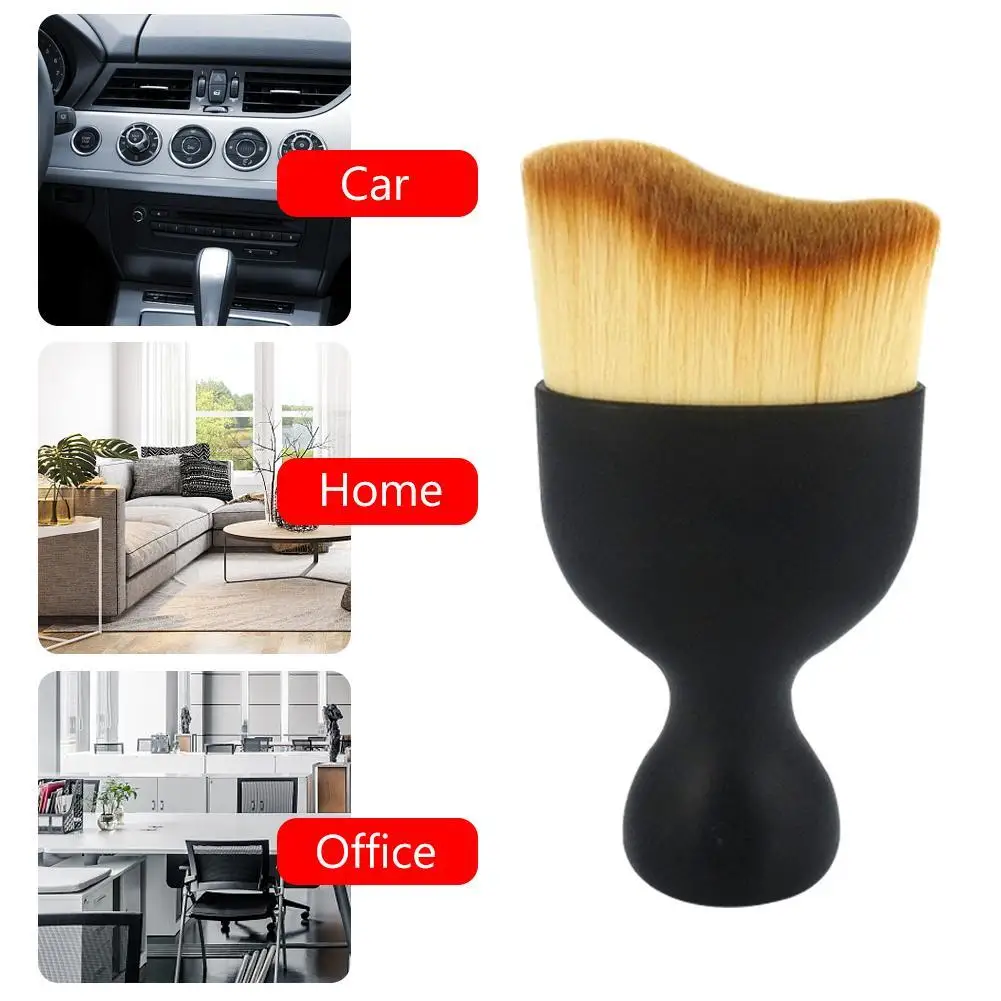 Car Interior Cleaning Soft Brush Dashboard Air Outlet Dust Removal Home Office Detailing Clean Tools Auto Maintenance